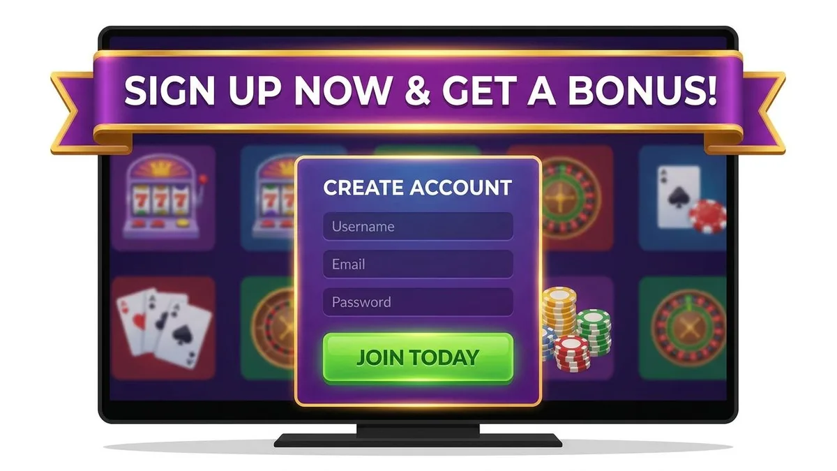 Registrazione con bonus